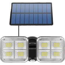 Kenly 20 LED Solar Lamba 20W, Hareket Sensörlü, Güneş Enerjili Dış Mekan Aydınlatma, Su Geçirmez Bah