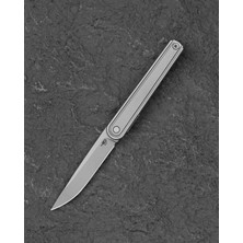 Bestech Knives Bestech Ink BT2502A Gümüş Titanyum Sap Magnacut Çelik Çakı