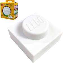 Iq Ikonik 1x1 Plakalı Gece Lambası - Beyaz (LP50), Gençler, Çocuklar ve Yetişkinler Için Yumuşak Sil