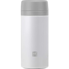 Zwilling Zwıllıng Thermoçay Demlikli Matara, 420 ml | Paslanmaz Çelik | Beyaz-Gri