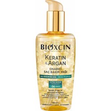 Bioxcin Keratin  Argan Onarıcı Saç Bakım Yağı 150 ml – Yıpranmış Saçlar Için Nemlendirici ve Parlakl