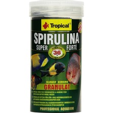 Tropical Super Spirulina Forte Granül Yem,%36 Spirulina (Platensis) Oranlı, Tekli Paket (1 x 250 Ml)