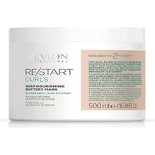 Revlon Professional Restart Curls Deep Nourishing Buttery Maske 500ML Sulfate  Silicone Free
