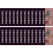 Miratorg Sensitive Digestion Jelly Dana Etli Kedi Yaş Maması 80 gr x 24 Adet