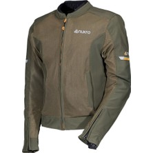 Nukro Jasper Yeşil Softshell Yazlık Motosiklet Montu
