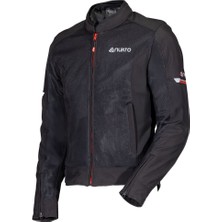 Nukro Jasper Siyah Softshell Yazlık Motosiklet Montu