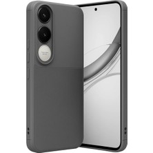 Renas Store Vivo V50 Lite 4g Auto Focus Karbon Kapak - Gri