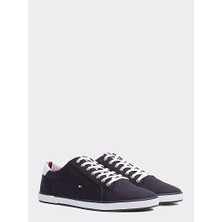 Tommy Hilfiger Tommy Hılfıger Erkek Marka Logolu Günlük Kullanıma Uygun Lacivert Sneaker FM0FM00596 403