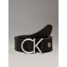 Calvin Klein Calvın Kleın Kadın Marka Logolu Günlük Kullanıma Uygun Siyah Kemer K60K602141 001