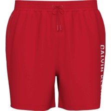 Calvin Klein Calvın Kleın Erkek  Kırmızı Deniz Şortu LV00N61047 3t5