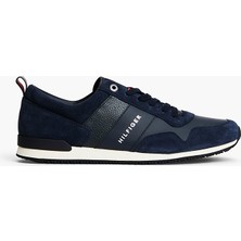 Tommy Hilfiger Tommy Hılfıger Erkek Marka Logolu Günlük Kullanıma Uygun Lacivert Sneaker FM0FM00924 403