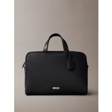 Calvin Klein Calvın Kleın Erkek Marka Logolu Günlük Kullanıma Uygun Siyah Laptop & Evrak Çantası LV04D3144G Ub1