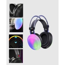 Teknoparkx Ergonomik Rgb Bluetooth Kulaklık 3D Ses Yeni Nesil - Lisinya
