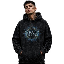 Sevbano Arch Enemy Rock Metal Müzik Grubu Baskılı Unisex Oversize Yıkamalı Premium Hoodie Sweatshirt