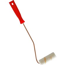 Mini Boya Rulo Seti 10 cm Boya Fırçası 6 Adet Yedek Rulo Hediyeli Boya Uygulama Aparatı - Lisinya