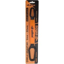Eltos ECA-622 Çoklu Anahtar 6mm - 22MM M14-M22MM Çift Taraflı M6-M13 Siyah