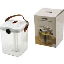 Nevamel® 2 Litre Hava Nemlendirici - USB Şarjlı - Işıklı - Buhar Makinesi - Koku Giderici