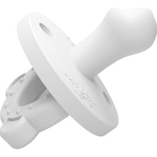 Dora Shopping Lujo Bear Safejoy Silikon Emzik ve Diş Kaşıyıcı - Stage 1 - (0-6 Ay) - White