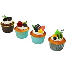 Ttt Buzdolabı Magneti - Mini Muffin Tasarımlı - Karışık Model
