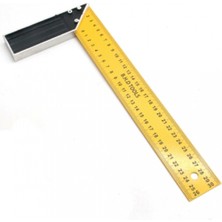 Hace Bazaar 250MM Turuncu Sarı Masa Gönyesi (K95)
