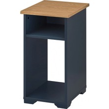 IKEA Skruvby Mavi-Siyah 40X32 cm Yan Sehpa