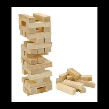 Hace Bazaar 54 Parça  Ahşap Denge Jenga Oyunu (K95)