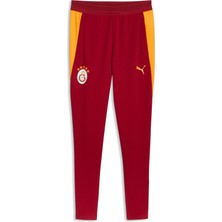 Puma Gsk Training Pants W/ Po Jr Sarı-Kırmızı Çocuk Eşofman Altı