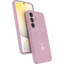 Renas Store Samsung Galaxy A15 4g Regal Magsafe Standlı Kapak - Açık Pembe