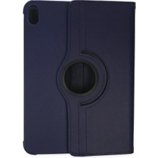 Renas Store Apple iPad 2022 10.9 (10.nesil) Kılıf 360 Tablet Deri Kılıf - Lacivert