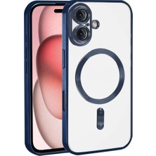 Renas Store Apple iPhone 17 Kross Magneticsafe Kapak - Lacivert