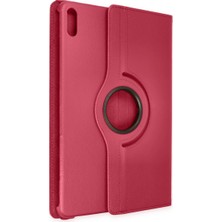 Renas Store Huawei Matepad Air 11.5 Kılıf 360 Tablet Deri Kılıf - Pembe