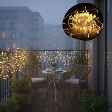 Renas Store Günışığı Renk 5 Farklı Işık Modlu 10 Metre Eklemeli Dekor Boncuk Model Dekoratif LED