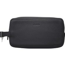 Guard Siyah Guti Mat Hakiki Deri Unisex El Çantası // GRD260808WT1787