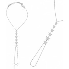 Inure Jewelry Gümüş Yıldız Şahmeran Kadın Bileklik
