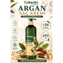 Naturals By Watsons Yoğun Onarıcı & Parlaklık: Argan Saç Kremi 490 ml - Kuru & Yıpranmış Saçlar