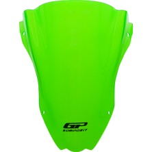 Gp Kompozit Kawasaki ZX-10R 2016-2017 Uyumlu Ön Cam Yeşil 34 cm