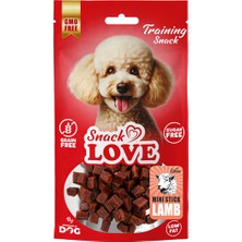 Euro Dog Aconcept Snack Love Köpek Ödül ve Eğitim Kuzu-Morina Küp Şekil Kesimli 10 mm Küp 70 gr