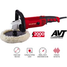 Solestar STR-1965 Polisaj Makinası 180NM 2000W
