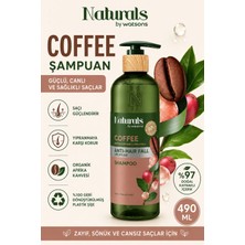 Naturals By Watsons Güçlendirici & Dökülme Karşıtı: Kahveli Şampuan 490 ml - Zayıf Saç Bakımı