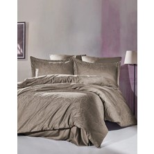 Valor Şaheser Home Collection Jakarlı Saten Çift Kişilik Nev Takımı Lucio Vizon
