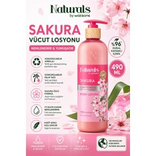Naturals By Watsons Aydınlatıcı & Yoğun Nem: Sakura Vücut Losyonu 490 ml - Pürüzsüzleştirici