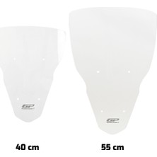 Gp Kompozit Yamaha Mt-07 Tracer 2025-2026 Uyumlu Ön Cam Şeffaf 55 cm