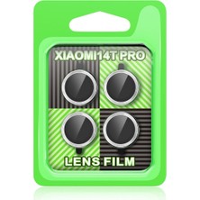 Royaleks Xiaomi Mi 14T Pro Raze Metal Kamera Lens - Gümüş