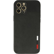 Royaleks Apple Iphone 12 Pro Kılıf Loop Deri Silikon - Siyah