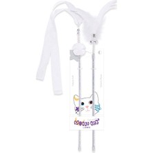 M-Pets Mooncat Olta Kedi Oyuncağı Beyaz 2'li 40 cm