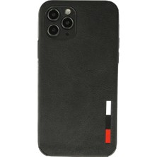 Royaleks Apple Iphone 11 Pro Kılıf Loop Deri Silikon - Siyah