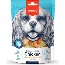 Wanpy Oven Roasted Doğal Tavuk Sargılı Bisküvili Köpek Ödülü 100 gr