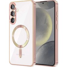 Royaleks Samsung Galaxy S25 Fe Kross Magneticsafe Kapak - Rose