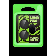 Royaleks Huawei Honor 600 Raze Metal Kamera Lens - Siyah