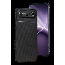 Royaleks Tecno Spark Slim 5g Auto Focus Karbon Kapak - Siyah